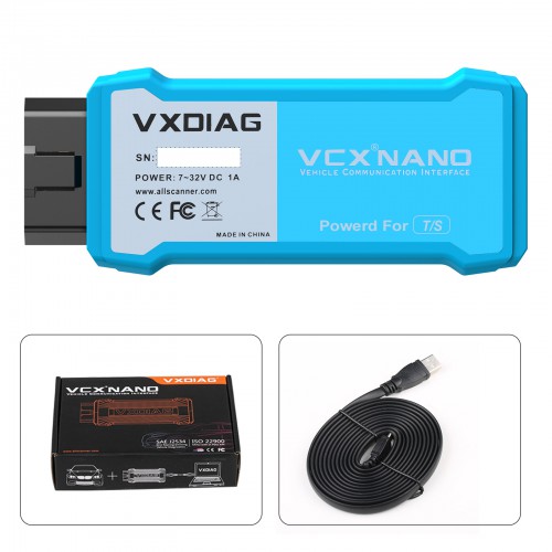 WIFI VXDIAG VCX NANO pour TOYOTA Techstream Compatible with SAE J2534