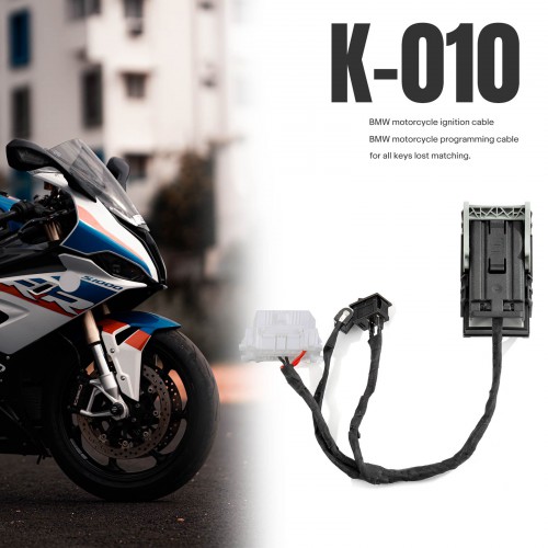 OEM K-010 Key 46 Matching Adapter Cable for BMW Motorcycle Ignition/Programming All Keys Lost Matching