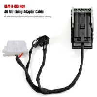 OEM K-010 Key 46 Matching Adapter Cable for BMW Motorcycle Ignition/Programming All Keys Lost Matching