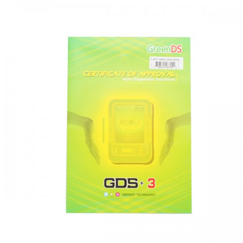 OEMScan GreenDS GDS+ 3 Proefssional Diagnostic Tool with Online Update