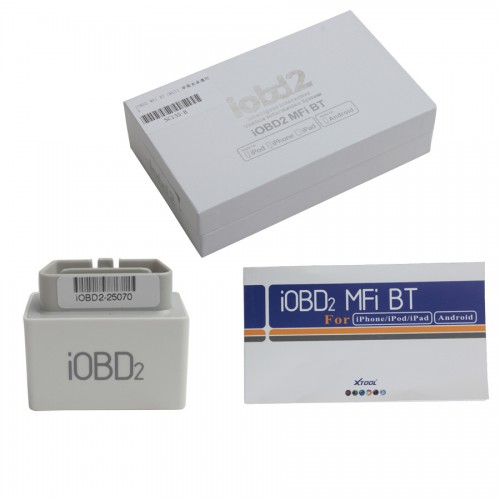 iOBD2 Bluetooth OBD2 EOBD Auto Scanner Trouble Code Reader for iPhone / Android