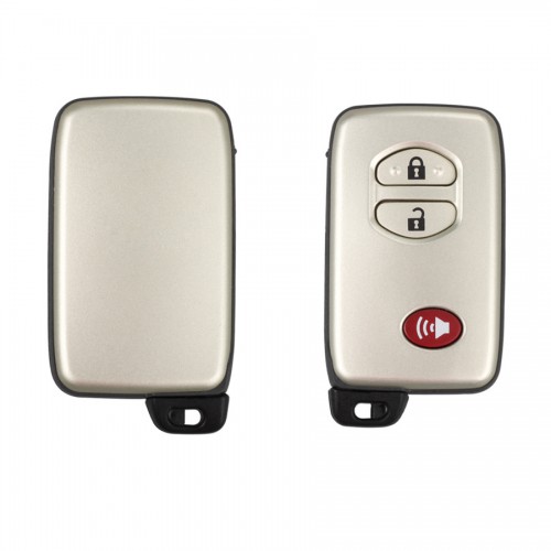 Auto smart key shell pour Toyota 2+1 button