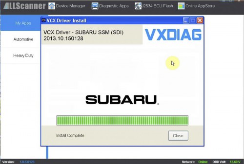 V2013.10 SUBARU SSM-III Software Update Package for VXDIAG Multi Diagnostic Tool