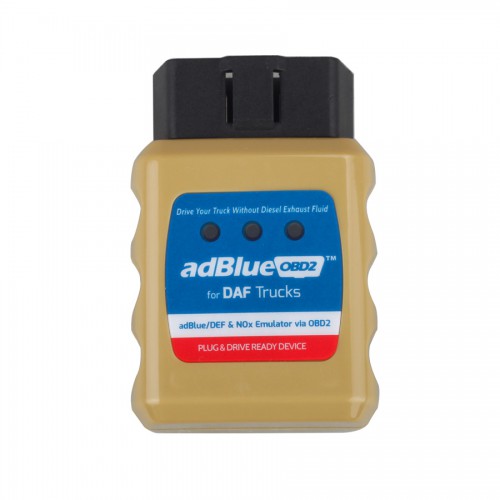AD-Blue Emulator for DAF Trucks Plug and Drive Ready Device by OBD2