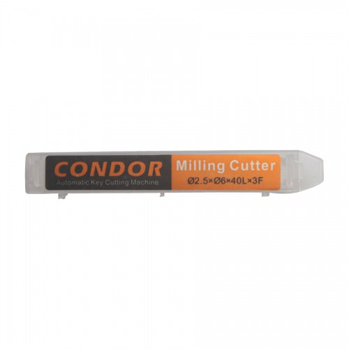 5pcs/lot 2.5mm Milling Cutter for Condor XC Mini Plus/ XC-002 / Dolphin XP005 Key Cutting Machine