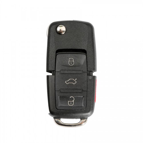 KD900 URG200 Remote Control 3Button Key (B01-3 + 1) for VW 5pcs