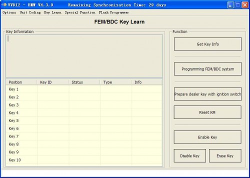 Xhorse VVDI2 Commander Key Programmer Plus BMW FEM/BDC Authorization
