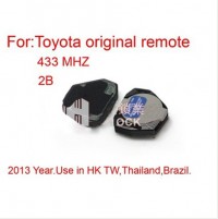 Car Remote 2 Button 433MHZ For Toyota