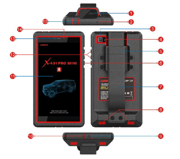 x-431-pro-mini-handset