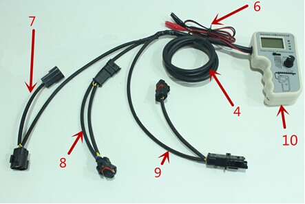 All connectors (Bosch,Denso, Delphi) Focus on one Main cable 