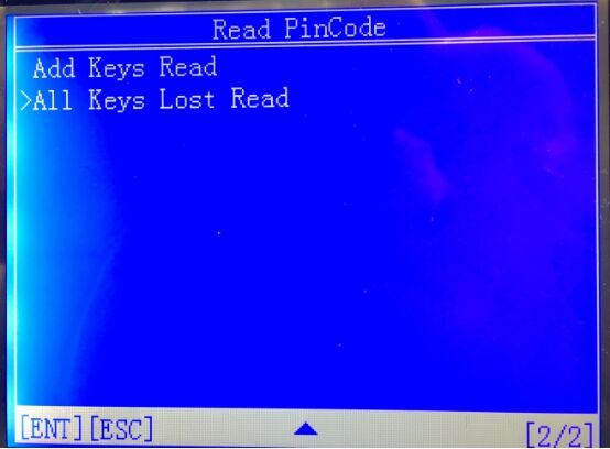 obdstar x300 dp read pin code
