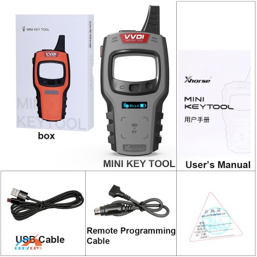 Xhorse VVDI Mini Key Tool VVDI Key Tester Remote Maker Sans ID48 96bit Ni Jeton Gratuit