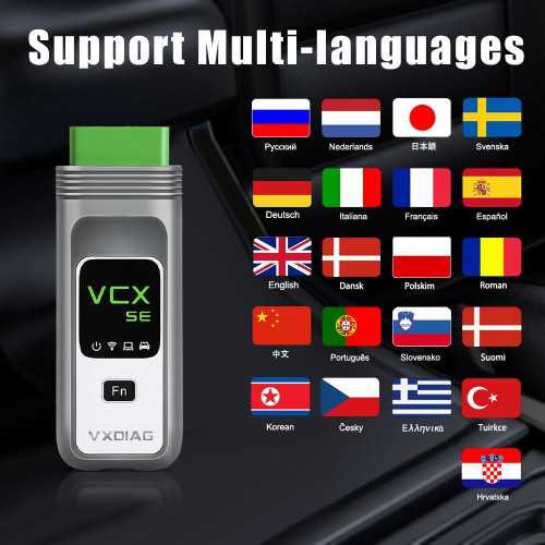 VXDIAG VCX SE 6154 WIFI Version Diagnostic Appareil Pour VW Audi Skoda Supporte DoIP UDS Protocole Multi-langue Avec HDD Logiciel