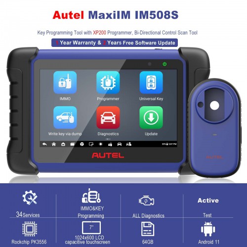 Original Autel MaxiIM IM508S Français Avec XP400 Pro Programmeur Même Fonction Que Autel MaxiIM IM608