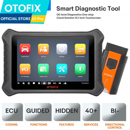 OTOFIX D1 Pro Scanner de Diagnostic automobile bidirectionnel OE Support de Diagnostic complet du système DoIP/CANFD