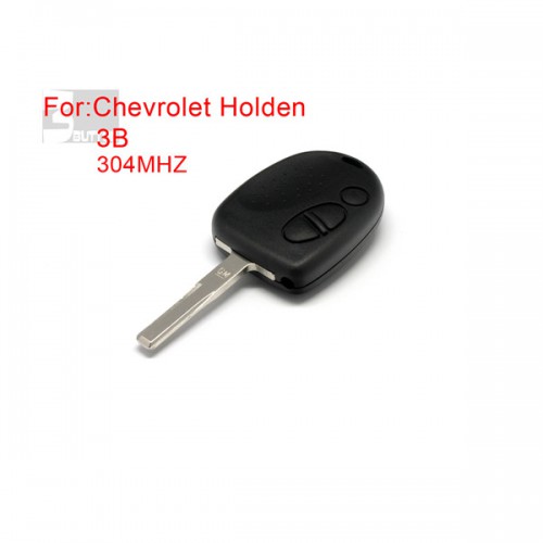 Car Key 3 Button 304 MHZ Pour Chevrolet Holden