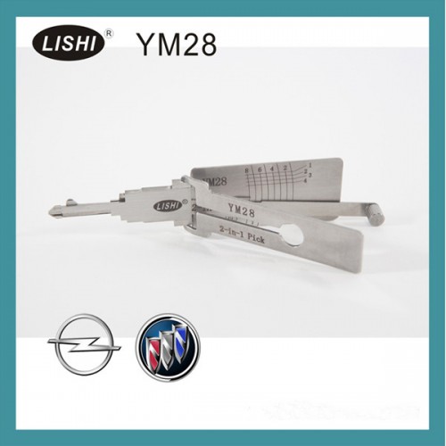 LISHI Buick YM28 2-in-1 Auto Pick and Decoder