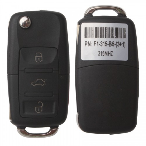 Remote 4 button key shell For Ford