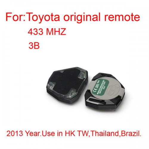 Original Toyota remote 3 button 433MHZ 2013