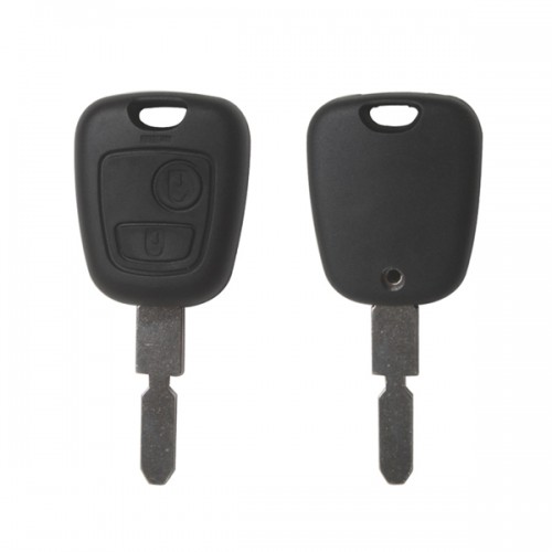 Auto Remote Key Shell 2 Button For Peugeot 406 (Without Logo) 10pcs/lot