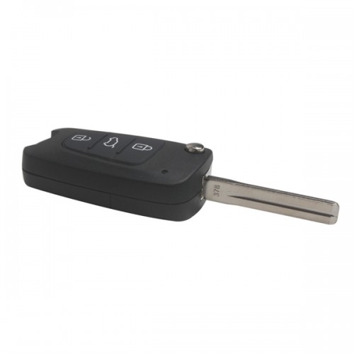 I30 IX35 modified flip remote key shell 3 button For Hyundai 5pcs/lot