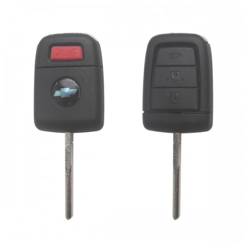 Remote Key Shell 3+1 Button B For Chevrolet 5pcs/lot