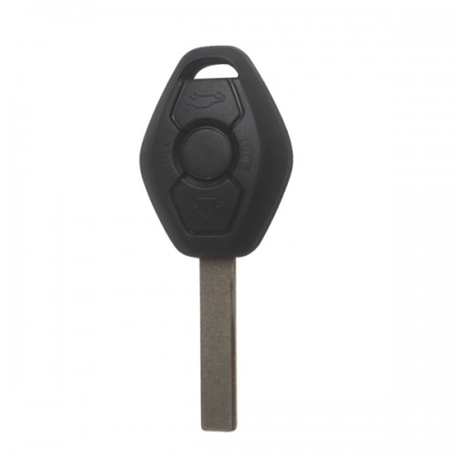 Key Shell 3 Button 2 track For Bmw (back side with the words 433.92MHZ) 5pcs/lot