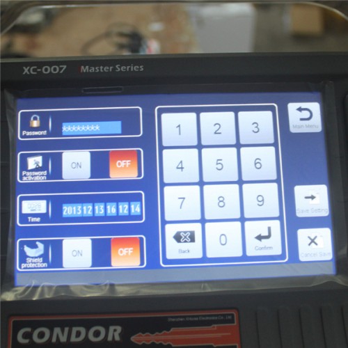 IKEYCUTTER CONDOR XC-007 Master Series Key Cutting Machine English Version