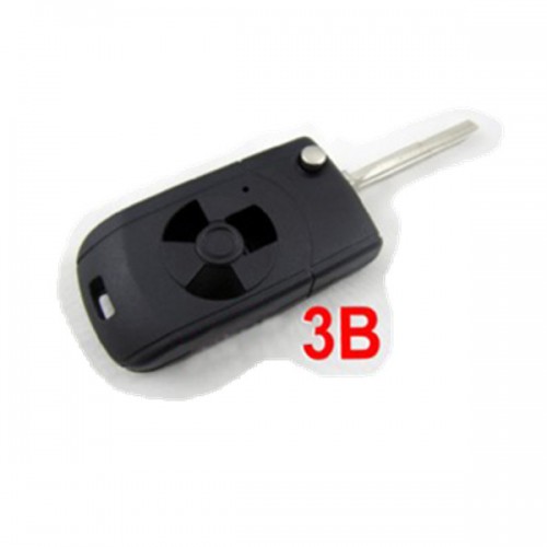 Dongfeng popular 3 button folding refitting remote key shell 5pcs/lot