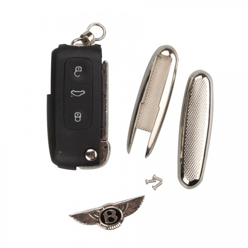 Flip Remote Key Shell 3 Button For Bently