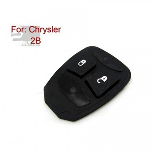 Chrysler 2 Button Rubber 5pcs/lot