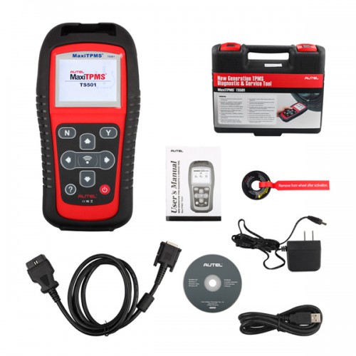 French Autel MaxiTPMS TS501 TPMS Diagnostic And Service Tool Free Update Online