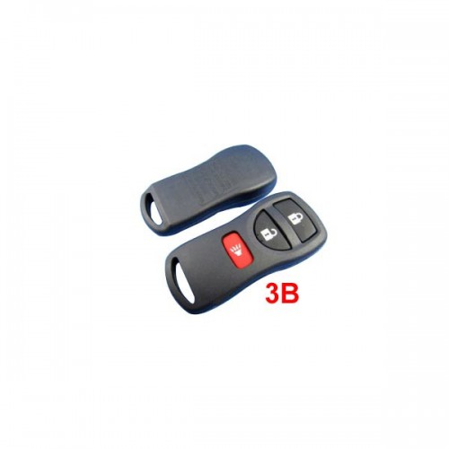 TIIDA remote 3 button pour Nissan (315MHZ) 5 PCS