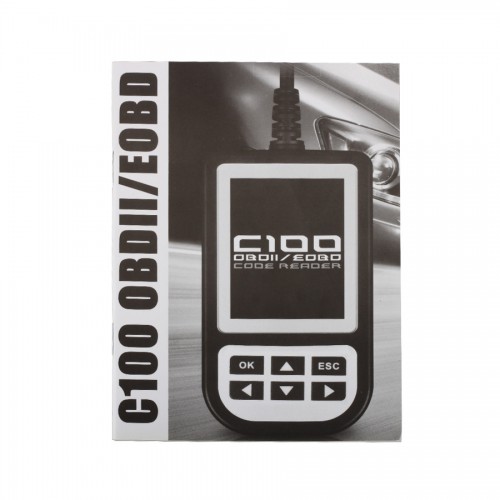 C100 Auto Scan OBDII/EOBD Code Reader V3.7