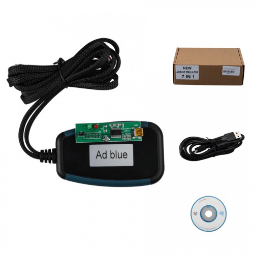 Low Cost ad-blueobd2 Emulator 7-In-1 With Programming Adapter with Disable Adblue System