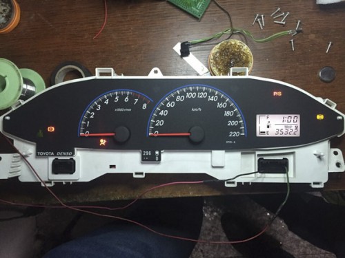 Dashboard LCD Screen Replacement for 2008-2012 Toyota VIOS