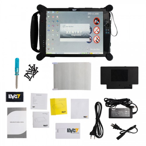 EVG7 DL46/HDD500GB/DDR4GB Diagnostic Controller Tablet PC(Can works with BMW ICOM)
