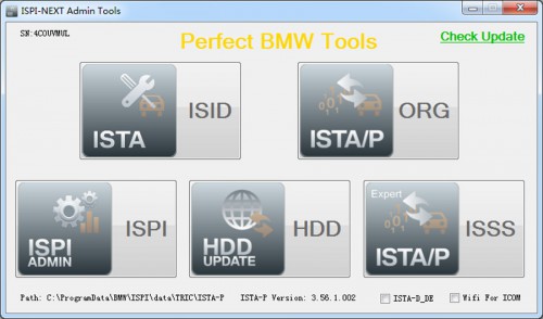 ICOM HDD V2015.7 / Win8 System ISTA-D 3.50.10 ISTA-P 3.56.1.002 without USB Dongle for BMW