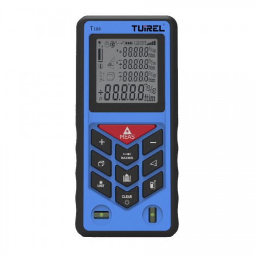 Tuirel T100 Handheld 100m/328ft/3937inch Laser Distance Meter Range Finder Measure Instrument Diastimeter