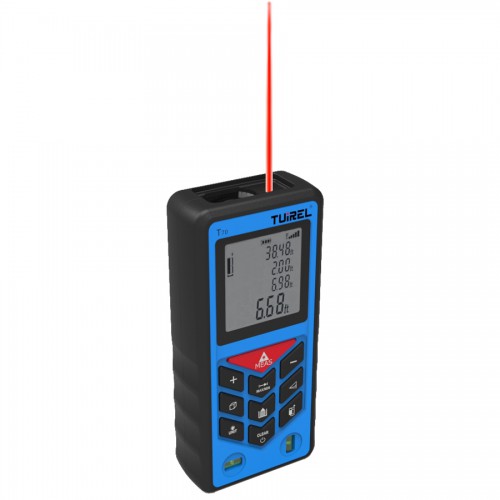 Tuirel T70 Handheld 70m/229ft/2755in Laser Distance Meter Range Finder Measure Instrument Diastimeter