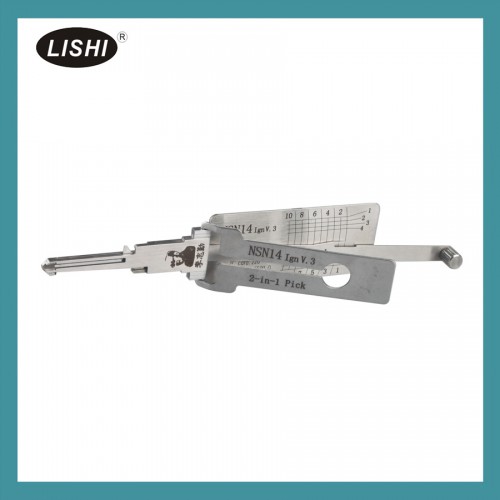 NEW LISHI NSN(Ign) 2-in-1 Auto Pick and Decoder
