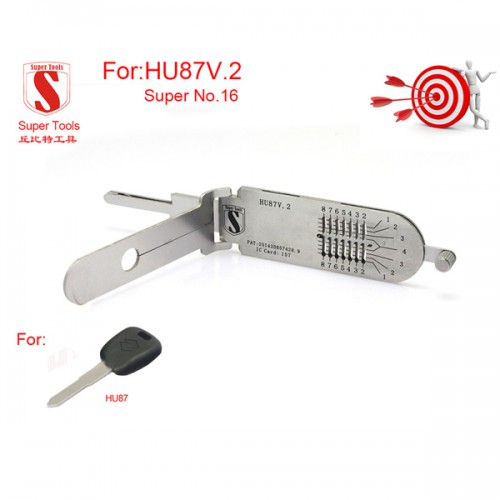 Super auto decoder and pick tool HU87 v.2 (Accurate)