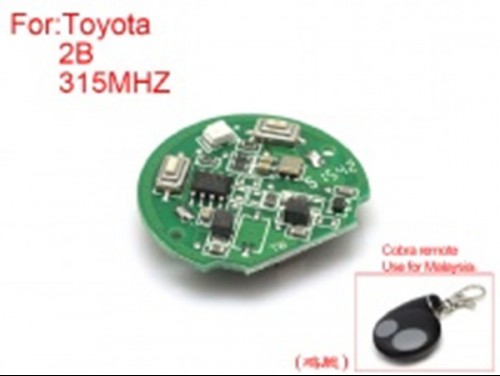 Toyota remote key board 2 buttons 315 MHZ chicken leg