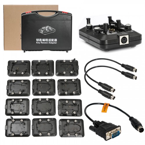 Original Xhorse VVDI Key Tool Key Renew  Adapter EEPROM Adapter Full Set 12Pcs Free DHL Shipping
