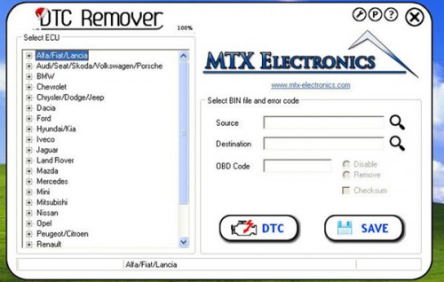 DTC Remover Version V1.8.5 Pour Désactiver Les Erreurs DTC