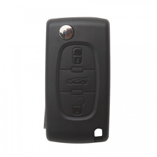 Remote Key 3 Button 433MHZ HU83 3B( With Groove) for Citroen