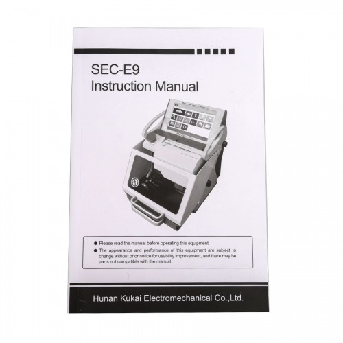 SEC-E9 CNC Automated Key Cutting Machine Work on Car, Truck, Motorcycle, House Key, Dimple & Tubular Keys