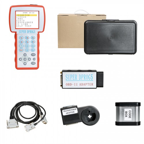 Super Dprog5 IMMO Odometer Airbag Reset Tool 3 in 1 for BMW Benz and V-A-G Vehicles