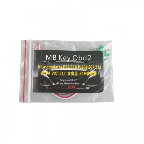 W204 W207 W212 ELV Simulator for MB KEY OBD2 Can Work With VDI MB Tool