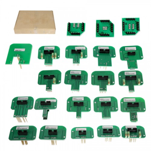 LED BDM Probe Adaptateurs Full Set (Denso, Marelli, Bosch, Siemens) 22 PCS